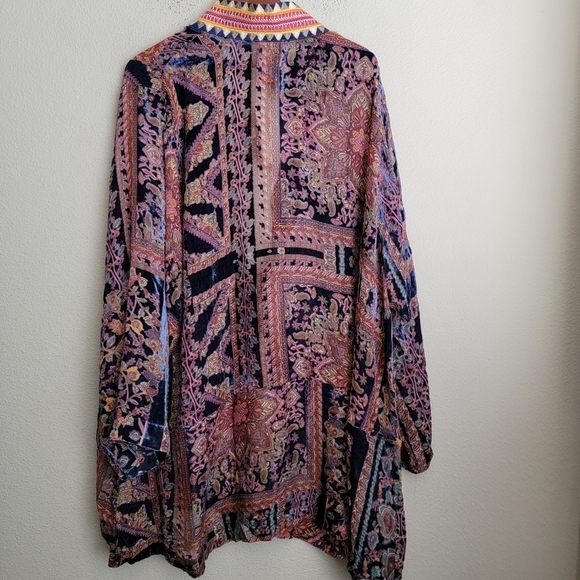 Johnny Was Omo Burnout Kimono size 3X NWT - Picture 4 of 5